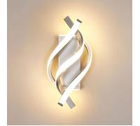 DELIPOP Applique Murale LED 22W - Design Moderne Minimaliste - 3000K Blanc Chaud - Aluminium Argent - Escalier Couloir Balcon