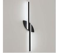 DELIPOP Applique Murale LED Intérieur 14W - Moderne Noir - Température de Couleur Réglable 3000K/4000K/6000K - Couloir Escalier