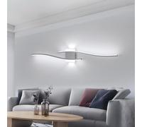DELIPOP Applique Murale LED Intérieure, 27W Moderne Lampe Murale en Acrylique, 6500K Blanc froid Luminaire Mural Interieur pour Salon, Chambre à Coucher, Escalier, Couloir