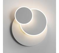DELIPOP Applique Murale Moderne Intérieur LED, 15W 1687LM Créatif 3 en 1 350° Rotatif Lampe Murale, Éclairage Acrylique Luminaire Mural pour Salon Allée Balcon Chambre, 4500K Lumière Neutre