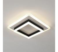 DELIPOP Plafonnier LED 30W 3375LM Lampe de Plafond Carré en Acrylique 4500K