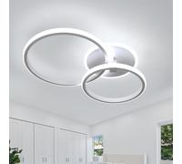 DELIPOP Plafonnier LED, Rond Lampe de plafond 42W 4700LM 6500K