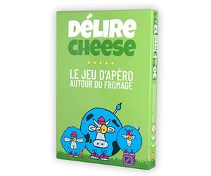 Délire Cheese, Le Jeu d'apéro delire Autour du Fromage (1 Jeu + 4 Goodies)