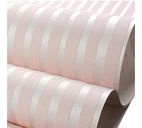 Délire des papiers peints pour sortir et coller | Papier contact de contact structuré avec bandes ondulées Fonds d'écran en bandes naturelles avec finement structurée | Autocollant