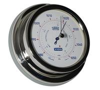DElite Marine Baromètre avec Bride Murale 127 mm, en Acier Inoxydable
