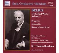 Delius, F. - Oeuvres pour orchestre Vol.3