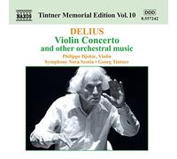 Delius, F. - Tintner memorial édition.vol10 delius: violin concerto (tintner édition 10)