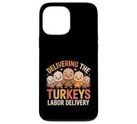 Delivering The Cutest Turkeys Labor & Delivery Thanksgiving Coque pour iPhone 13 Pro Max