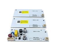 Delixike 1 pièce W10515058 et 2 pièces W10515057 compatibles avec Whirlpool Kenmore Maytag réfrigérateur LED panneau lumineux, couvercle en plastique non inclus