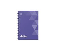 delka Carnet à spirales A5, pages lignées, reliure à spirale durable, papier de qualité supérieure pour l'école, le bureau et la prise de notes, polyvalent (violet, 1 pièce)