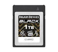 Delkin Devices Carte mémoire CFexpress™ type B 4.0 VPG400 - Performance haute vitesse pour photographie et vidéographie professionnelles (1 To) - Noir