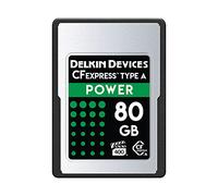 Delkin Devices DCFXAPWR80 Carte mémoire CFexpress Type A VPG-400 80 Go Argenté.