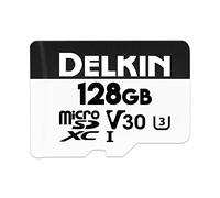 Delkin Dispositifs 128GB HYPERSPEED microSDXC UHS-I (V30) Carte mémoire