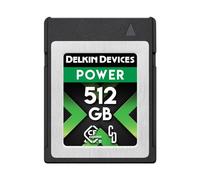 Delkin Power Carte mémoire CFexpress Type B 4.0 pour appareils Photo numériques | Idéal pour Le Transfert Express d'images et de vidéos pour Le Stockage | Stockage de Carte mémoire (512 Go)