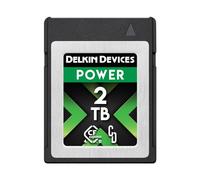 Delkin Power Carte mémoire CFexpress Type B 4.0 pour appareils Photo numériques | Idéal pour Le Transfert Express d'images et de vidéos pour Le Stockage | Stockage de Carte mémoire (2 to)