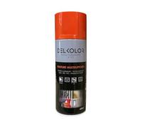 DELKOLOR - Delkolor Peinture en Aérosol - Couleurs RAL - 400ml - Couleur RAL 2002 ORANGE SANG