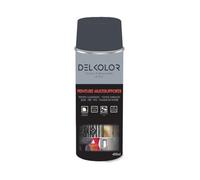 DELKOLOR - Peinture en Aérosol - Couleurs RAL - Conditionnement 400ml, Couleur RAL 7024 GRIS GRAPHITE