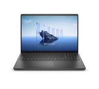 Dell 16 Ordinateur Portable DC16250 - 16" FHD+ (1920x1200), Intel Core 7 Series 1, Graphiques Intel UHD, 16Go RAM DDR5, SSD 1To, Windows 11 Home, Lecteur d’Empreintes, Clavier AZERTY - Noir Carbone
