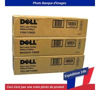 Dell 3000 3100 Toner CMY Pack of 3