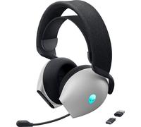 Alienware AW725H Casque Gaming sans Fil Tri-Mode - Dolby Atmos, 55h autonomie, IA Micro, AlienFX RGB, Dark Side of The Moon