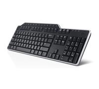 Dell Clavier 580-17683 – multimédia filaire USB professionnel QWERTY disposition russe Noir