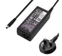 Dell Adaptateur d'alimentation pour ordinateur portable Inspiron 15 7560 avec cordon d'alimentation britannique 19,5 V 3,34 A 65 W