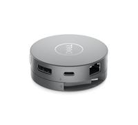 Dell Adaptateur mobile DA310 USB-C 7-en-1 HDMI DP VGA RJ-45 1GbE Argent 470-AEUP