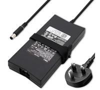 Dell Adaptateur secteur pour ordinateur portable Inspiron 15-7567, 15-7566,15-7599 130 W 19,5 V 6,7 A avec cordon d'alimentation britannique
