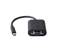 Dell - Adaptateur vidéo - Mini DisplayPort (M) pour HD-15 (VGA) (F) - DisplayPort 1.1a - 20.32 cm - support 1200p - pour Inspiron 5559; Latitude E7240; Precision 75XX, 77XX; XPS 12 9250, 13 9350, 15 9