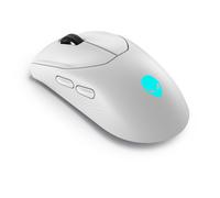 DELL Alienware AW720M, Ambidextre, Optique, RF sans fil + Bluetooth, 26000 DPI, Blanc AW720M-W-DEAM