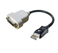 Dell DisplayPort to DVI Single-Link Adapter - Carte d'écran - DisplayPort (M) pour DVI-D (F) - pour Dell 3240, T1650; Latitude 54XX, 7214, 7414; OptiPlex 30XX, 32XX, 50XX, 52XX, 70XX, 74XX