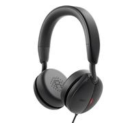 Dell Pro Wired ANC Headset WH5024 - Micro-casque - sur-oreille - filaire - Suppresseur de bruit actif - USB-C - Certifié pour Microsoft Teams, certifié Zoom G