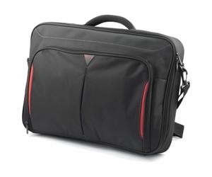 DELL Classic+ 45,7 cm (18 ) Malette Noir, Rouge