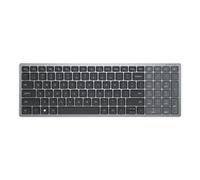 Dell - Clavier Compact Multi-Appareil Qwerty KB740-GY-R-ITL, Bluetooth 5.0, Gris