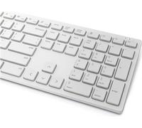 Pro KM5221W - Ensemble clavier et souris - sans fil - 2.4 GHz - QWERTY - Russe - blanc - avec 3 years NBD Advance Exchange