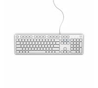 Dell Precision KB216 - Keyboard - QWERTY - Blanc