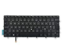 Dell Clavier QWERTY anglais rétroéclairé pour ordinateur portable XPS 13 9370 9380 7390