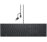 Dell | Collaboration Keyboard | KB525C | Clavier | filaire | russe (QWERTY) | noir | USB-C