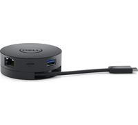 DELL DA300 Câblé USB 3.2 Gen 2 (3.1 Gen 2) Type-C Noir (W125781981)