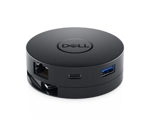 DELL DA300 Wired USB 3.2 Gen 2 (3.1 Gen 2) Type-C Black (492-BCJL)