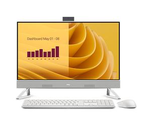 DELL EC27250 Intel Core 7 150U 68,6 cm (27 ) 1920 x 1080 pixels PC All-in-One 16 Go DDR5-SDRAM 512 Go SSD Windows 11 Pro Wi-Fi 6E (802.11ax) Blanc