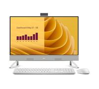DELL EC27250 Intel Core i5 i5-1334U 27" 1920 x 1080 PC All-in-One 16 Go DDR5-SDRAM 512 Go SSD Windows 11 Pro Wi-Fi 6E (802.11ax) Perle, Blanc