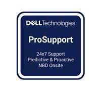 Dell Effectuez une mise à niveau de 1 an ProSupport vers 4 ans ProSupport - contrat de maintenance prolongé - 3 années - 2ème/3ème/4ème année - sur site