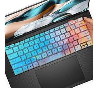 Dell Housse de Clavier colorée pour XPS 15 9500-9530 & XPS 17 9700-9730 et Precision 5560-5770 (15,6" et 17,3")