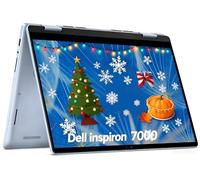 Dell Inspiron 14 7440 Ordinateur portable professionnel 2 en 1 (écran tactile FHD+ 14", Intel 10-Core 7 150U (> i7-1355U), 32 Go de RAM, 1 To SSD, clavier rétroéclairé, lecteur d'empreintes digitales