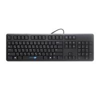 Dell KB212-B Clavier QWERTY Arabe Standard Noir USB Avec Câble Windows Mac