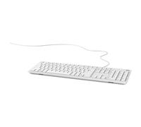 Dell KB216 - Clavier - multimédia - USB - AZERTY - Français - blanc