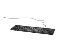 Dell KB216 QWERTY Danois Noir - Claviers (Standard, avec Fil, QWERTY, Noir)