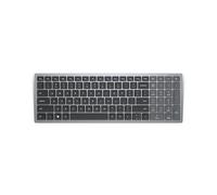 Dell KB740 Clavier RF sans Fil + Bluetooth QWERTY US International Gris, Noir