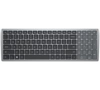 Dell KB740 - Taille complète (100%) - Sans fil - RF sans fil + Bluetooth - Commutateur à ciseaux - QWERTY - Gris - Sc